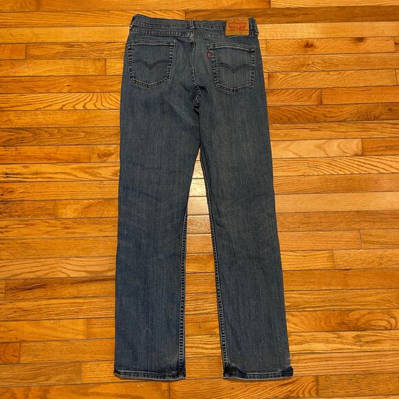Levi's 514 Straight Fit Medium Wash Denim Jeans Size 34x34 - Picture 3 of 6